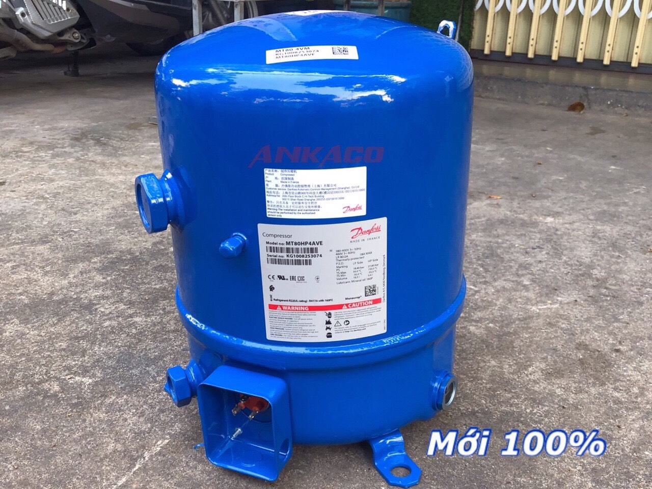 BLOCK DANFOSS PISTON 7 HP, 8 HP