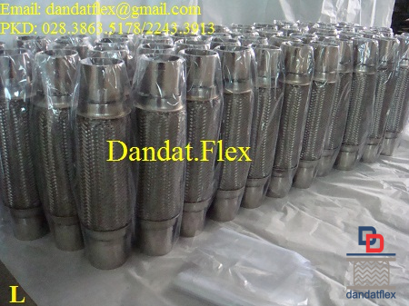 Bô ID giảm thanh cho máy phát, Bô chống rung inox