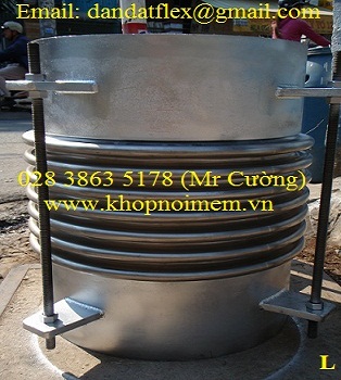 Khớp nối co giãn, khớp co giãn nhiệt inox, khớp co giãn chịu áp cao, ống co giãn inox