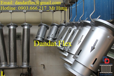 Ống dầu thủy lực, khớp nối mềm thủy lực, ống mềm inox