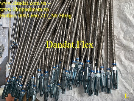 Ống mềm kết nối đầu phun Sprinkler chữa cháy loại 700mm, 1000mm