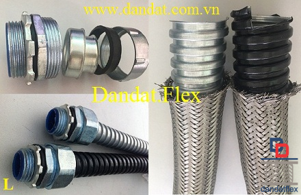 Ruột gà bọc nhựa pvc, ống ruột gà lõi thép