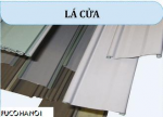 Cửa xếp Đài Loan sang trọng, thẩm mỹ