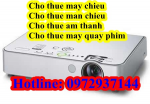 Cho thuê máy chiếu Slide,Powerpoint giá rẻ ở Hà Nội