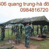 nhà bạt tiểu đội dã chiến 15m2