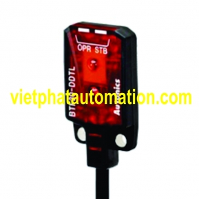 Cảm biến quang điện loại cực dẹt và có gắn liền khuếch đại BTF Series