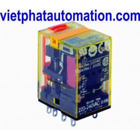 RU2S : RELAY LOẠI LỚN, 2 CỰC, I MAX = 10A RU2S-NF-A110