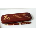 bút gỗ cao cấp đỏ