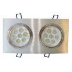 Đèn led vuông đôi