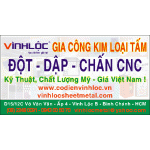 Gia công đột-dập-chấn cnc kim loại tấm