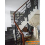 lan can cầu thang sắt