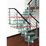 CẦU THANG INOX VÀ KÍNH 10. 12LY