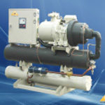 Chiller nước giải nhiệt - Máy nén trục vít