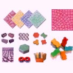 gạch block bóng , gạch terrazzo, gạch block xây tường, gạch coric