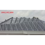 Khung giàn mái thép mạ kẽm