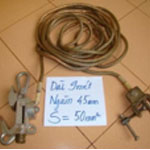 Bộ tiếp địa di động 3 pha 220kV