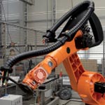 igus® xích nhựa cuốn cáp Triflex cho robot