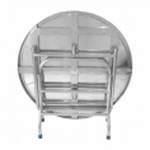 Bàn inox tròn, bàn tròn inox sản xuất trực tiếp tại cơ sở sản xuất Sang Trọng