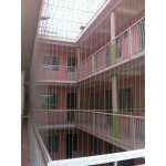 Lắp đặt ưới an toàn ban công cho trường học