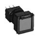 Idec - Square Flush Guard Type with Black Plastic Bezel (Pushbuttons)