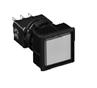 Idec - Square Flush with Black Plastic Bezel (Pushbuttons)
