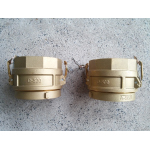 Đầu nối Camlocks bằng đồng. Type A, B, C, D, E, F, DC, DP