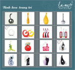 bình hoa trang trí