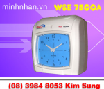 Máy chấm công bấm thẻ giấy wse 7500A giá khuyến mãi-kim sung-0916986800-0839848053