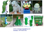 Thùng rác con thú, thùng rác trang trí, thùng rác inox, thùng rác công nghiệp, thùng rác văn phòng