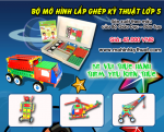 Bộ lắp ghép mô hình kỹ thuật lớp 5