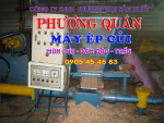 máy ép củi mùn cưa