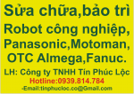 robot hàn,Sửachữa,bảo trì chuyên nghiệp.TinPhucLoc  Co,Ltd.