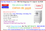 Máy photocopy ir 2525 giá tốt nhất hiện nay