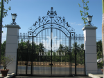 Cổng sắt biệt thự BH-10104
