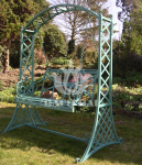 Xích đu sắt trang trí sân vườn WS-10067