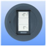 Ổ cắm âm sàn MPE tròn FCA