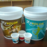 Màng In Chuyển Nhiệt lên ly nhựa, thùng sơn nước nhựa