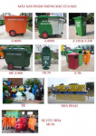 sản phẩm thùng rác, xe rác đa dạng và chất lượng - Ms. Nhị Hương 0902824099