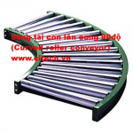 Băng tải con lăn cong