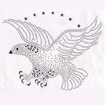 Máy ép cườm,ép cườm lên áo vải