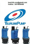 MÁY BƠM TSURUMI, BƠM TSURUMI, MÁY BƠM NƯỚC TSURUMI, MÁY BƠM NƯỚC THẢI TSURUMI
