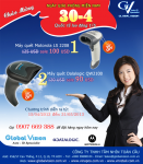 Global Vision - Khuyến mãi lớn máy đọc mã vạch mừng 30/4 & 1/5/2013.