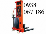 Xe nâng bán tự động, xe nâng tay cao, thấp, xe nâng bàn, nhiều chủng loại, hàng mới nhập Lh 0938 067 186