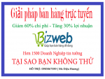 Giải pháp bán hàng Online hiệu quả