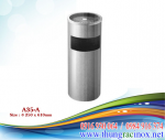 Thùng rác inox gạt tàn A35-A