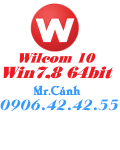 Phần mềm Wilcom 10 trên Win7,8 64bit