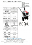 Máy làm đất đa năng 7 sức ngựa, chỉ năng 47kg cực khoẻ. truyền động trực tiếp!!!