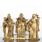 Tượng 3 ông Phúc lộc thọ được đúc tinh xảo, họa tiết hoa văn sắc nét. chất liệu đồng đỏ mắt cua, Bộ tam đa bằng đồng,bộ phước lộc thọ đồng - kích thước: cao 20cm,36cm,60cm - chất liệu 