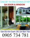 Cửa nhựa lõi thép tại Đà Nẵng thương hiệu QA WINDOW