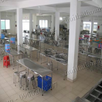 bàn ghế inox nhà ăn xí nghiệp,trường học